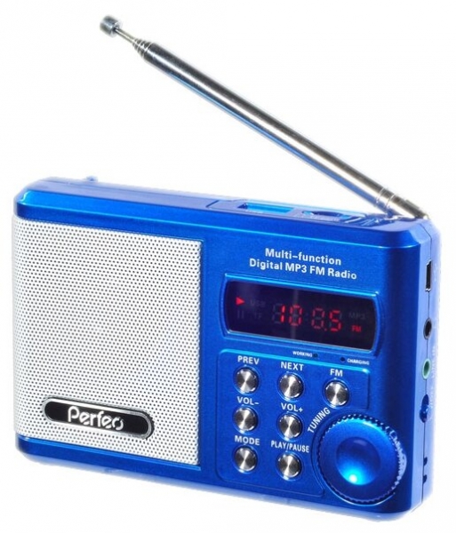 Радиоприемник Perfeo Sound Ranger SV922 синий (PF-SV922BLU)