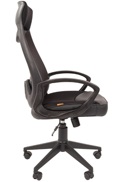 Офисное кресло Chairman    840 Россия черный пластик  TW-01 черный