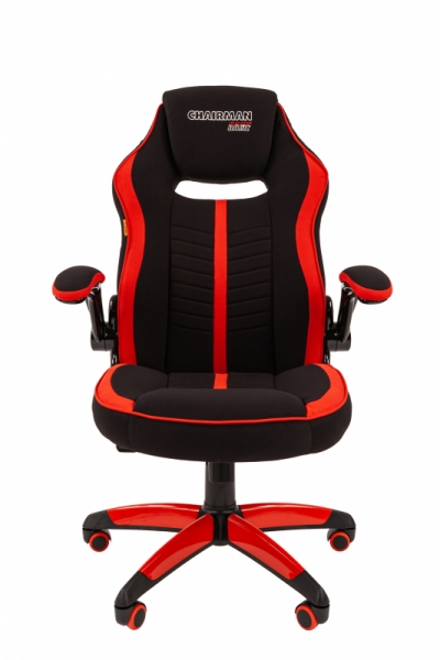 Кресло игровое Chairman game 19, черный/красный (7060634)