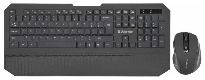 Клавиатура и мышь Defender Berkeley C-925 Nano Black USB (45925)