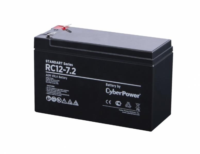 Аккумуляторная батарея CyberPower SS RС 12-7.2