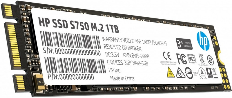 SSD накопитель M.2 HP S750 1TB (16L57AA)