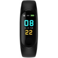 Фитнес-браслет Smarterra Fitmaster Color, черный (SMFT-C01B)