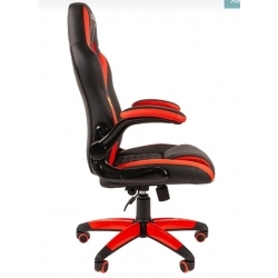 Компьютерное кресло Chairman GAME 15 черный/красный игровое
