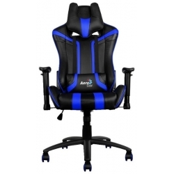 Компьютерное кресло AeroCool AC120 AIR-BB черный/синий