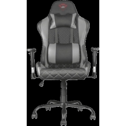 Кресло игровое Trust Gaming Chair GXT 707R Resto, черный/серый (22525)