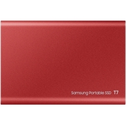 Внешний SSD накопитель Samsung T7 Touch 500Gb, красный (MU-PC500R/WW)
