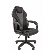 Кресло руководителя Chairman 299, черный/серый (7062451)
