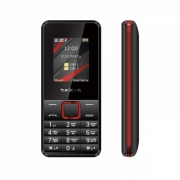 Мобильный телефон TEXET TM-207, черный-красный