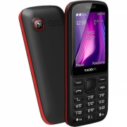 Мобильный телефон TEXET TM-221 черный-красный