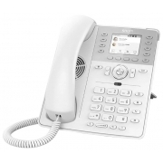 SNOM Global 735 Desk Telephone White