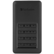 Внешний SSD накопитель Verbatim STORE N GO SECURE SSD 256GB (53402)