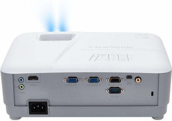 Проектор ViewSonic PA503S (DLP, SVGA 800x600, 3600Lm, 22000:1, HDMI, 1x2W speaker, 3D Ready, lamp 15000hrs, White)