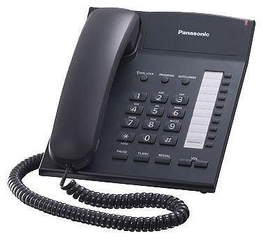 Телефон Panasonic KX-TS2382RUB (черный)