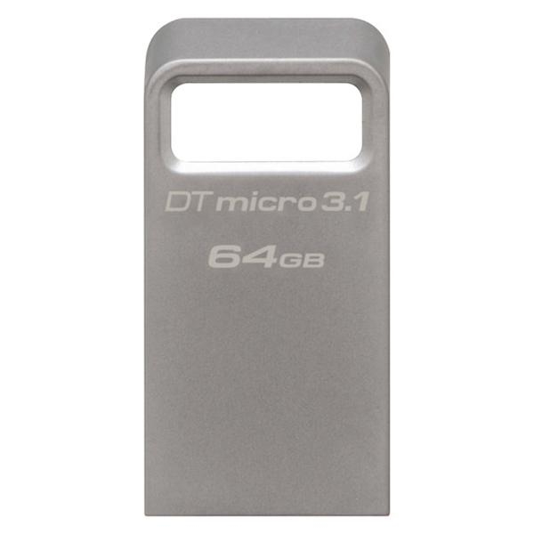 Флеш накопитель 64GB Kingston DataTraveler Micro, USB 3.1