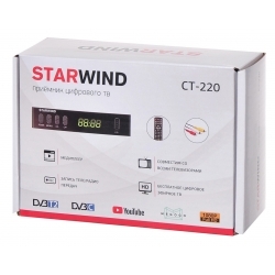Ресивер DVB-T2 Starwind CT-220 