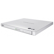 Внешний оптический привод Slim LG GP57EW40 (USB, DVD-RW, белый) RTL