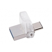 Флеш накопитель 64GB Kingston DataTraveler microDuo 3C, USB 3.1/USB Type-C