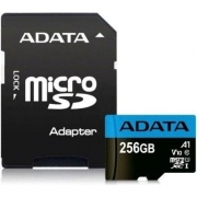 Флеш карта microSD 256GB A-DATA microSDHC Class 10 UHS-I A1 100/25 MB/s (SD адаптер)