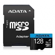 Флеш карта microSD 128GB A-DATA microSDHC Class 10 UHS-I A1 100/25 MB/s (SD адаптер)