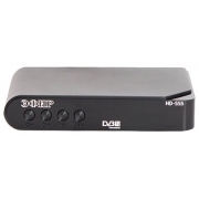 Ресивер DVB-T2 Сигнал Эфир HD-555 черный (20496)