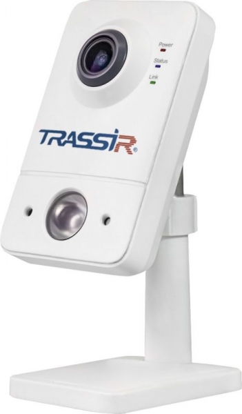 Видеокамера IP Trassir TR-D7121IR1W (2.8 MM), белый