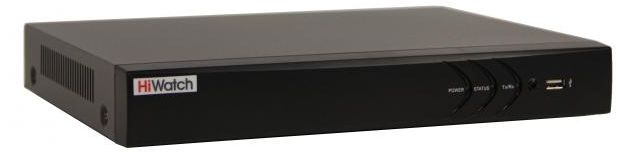 Видеорегистратор NVR (сетевой) HIWATCH DS-N332/2(C), черный