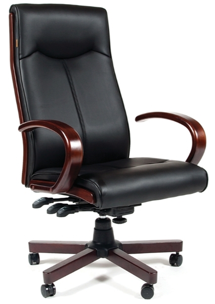 Офисное кресло Chairman 411 черное (7023221)