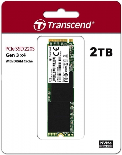 SSD накопитель M.2 Transcend MTE220S 2TB (TS2TMTE220S)