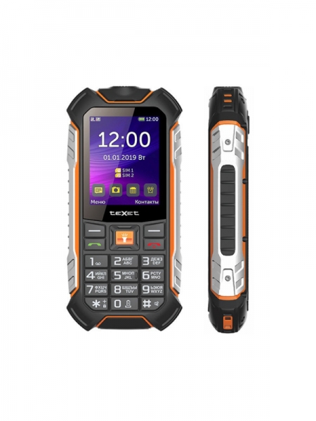 Мобильный телефон TEXET TM-530R черный