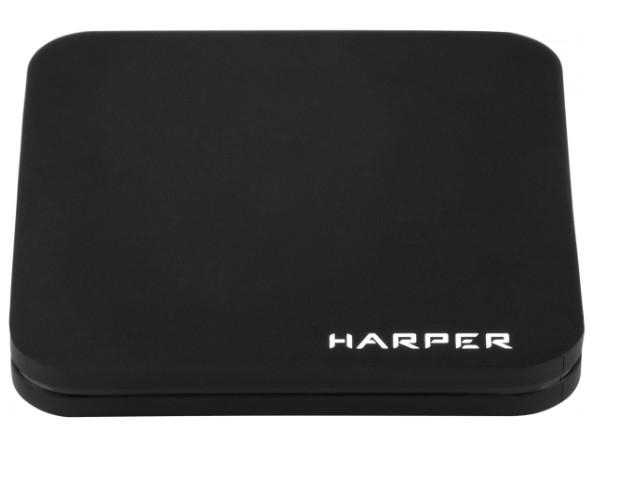 HARPER ABX-210 черный {Amlogic S905W Quad-Core Cortex-A53 2.0GHz; Оперативная память: 2GB DDR3; Постоянная память: 8GB eMMC}