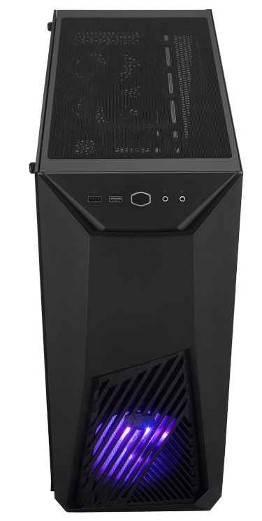 Корпус Cooler Master MasterBox K501L RGB TG, ATX, без БП, черный