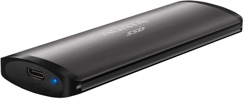 Внешний SSD накопитель A-DATA SE760 Titanium 1TB (ASE760-1TU32G2-CTI)