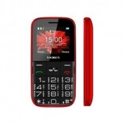 Мобильный телефон TEXET TM-B227, красный (126865)