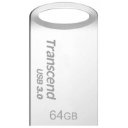 Флеш накопитель 64GB Transcend JetFlash 710, USB 3.1, Металл Серебро