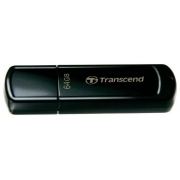 Флеш накопитель 64GB Transcend JetFlash 350, USB 2.0, Черный