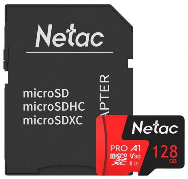 Карта памяти Netac NT02P500PRO-128G-R
