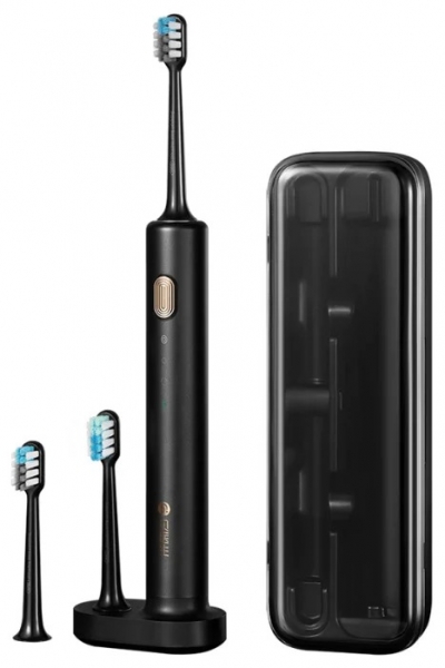 Ультразвуковая электрическая зубная щетка DR.BEI Sonic Electric Toothbrush (BY-V12 Black) черный