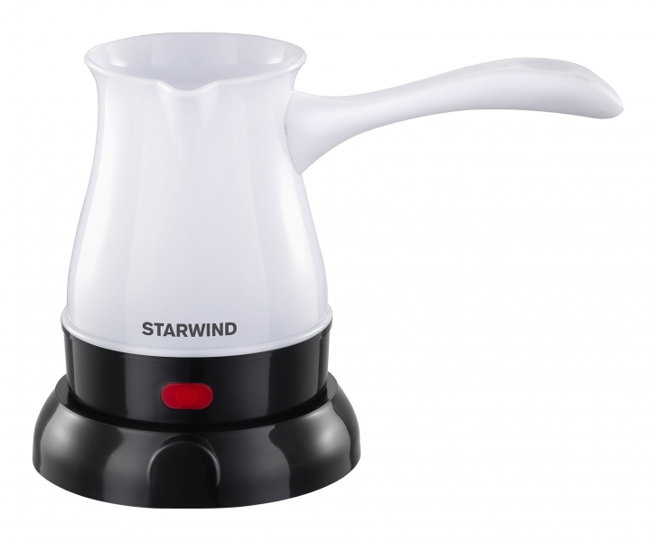 Кофеварка Электрическая турка Starwind STP3060 белый/черный