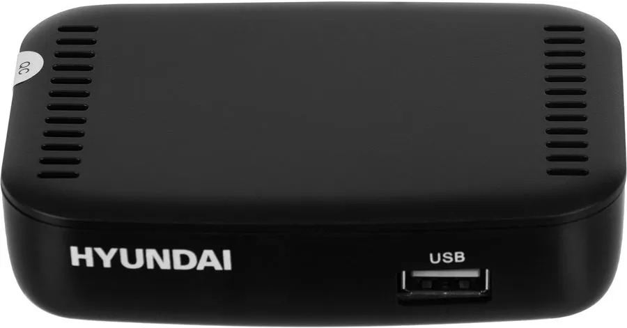 Ресивер DVB-T2 Hyundai H-DVB460, черный