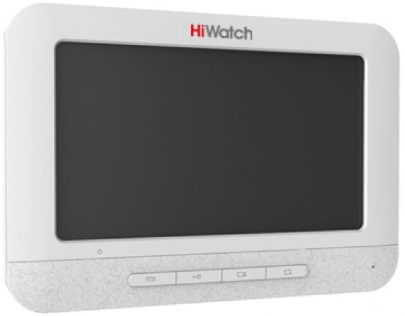 Видеодомофон HiWatch DS-D100M, серебристый