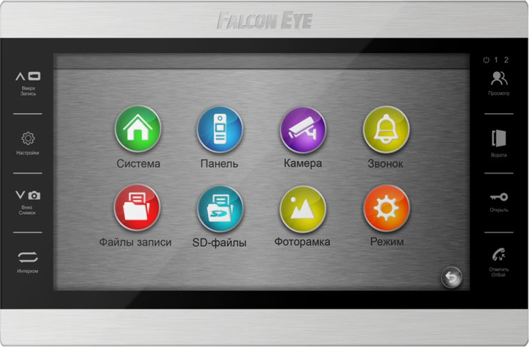 Видеодомофон Falcon Eye Atlas Plus HD, черный
