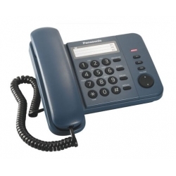 Телефон Panasonic KX-TS2352RUC, синий