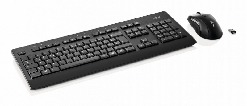 Комплект (клавиатура+мышь) Fujitsu LX960 (S26381-K960-L419)