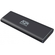 Внешний корпус SSD AgeStar 3UBNF1C mSATA USB 3.0 алюминий серый