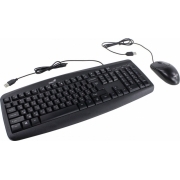 Комплект (клавиатура+мышь) Genius KM-200, черный (31330003416)