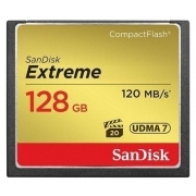 Флеш карта CF 128GB SanDisk Extreme 120MB/s