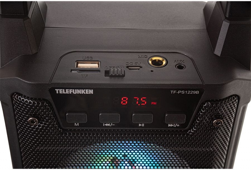 Портативная колонка Telefunken TF-PS1229B
