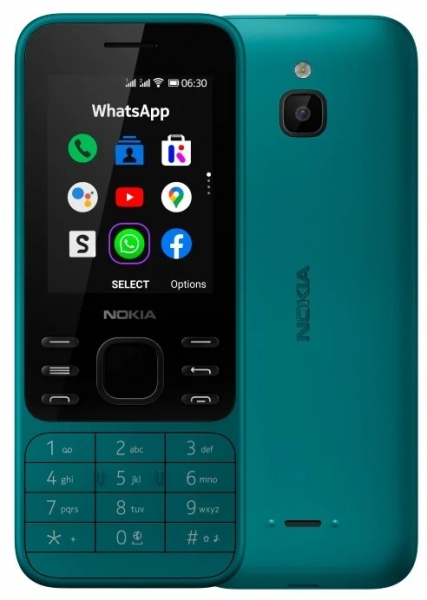 Телефон Nokia 6300 4G (16LIOE01A04) Бирюзовый