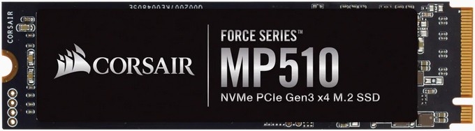 SSD накопитель M.2 CORSAIR Force MP510 480GB (CSSD-F480GBMP510B)
